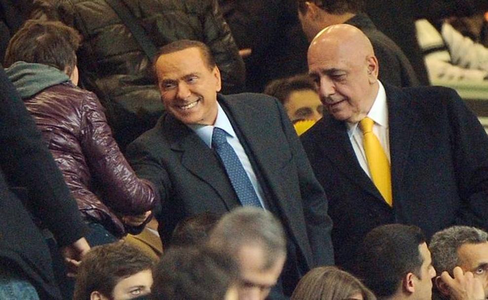 Silvio Berlusconi e il suo ormai ex dipendente